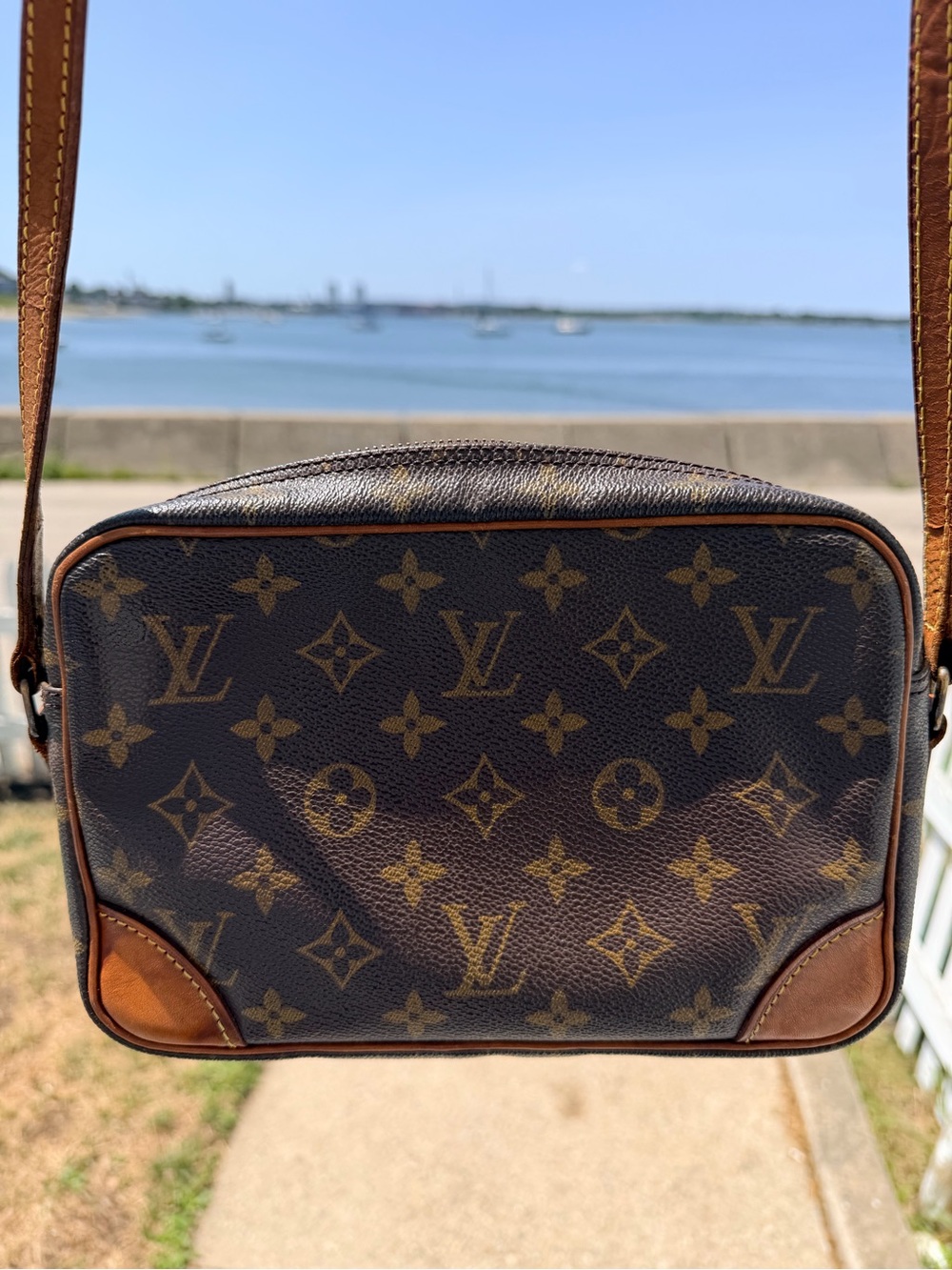 Louis Vuitton Monogram Camera Crossbody Bag